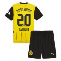 Borussia Dortmund Marcel Sabitzer #20 Hjemme Trøje Børn 2024-25 Kortærmet (+ Korte bukser)